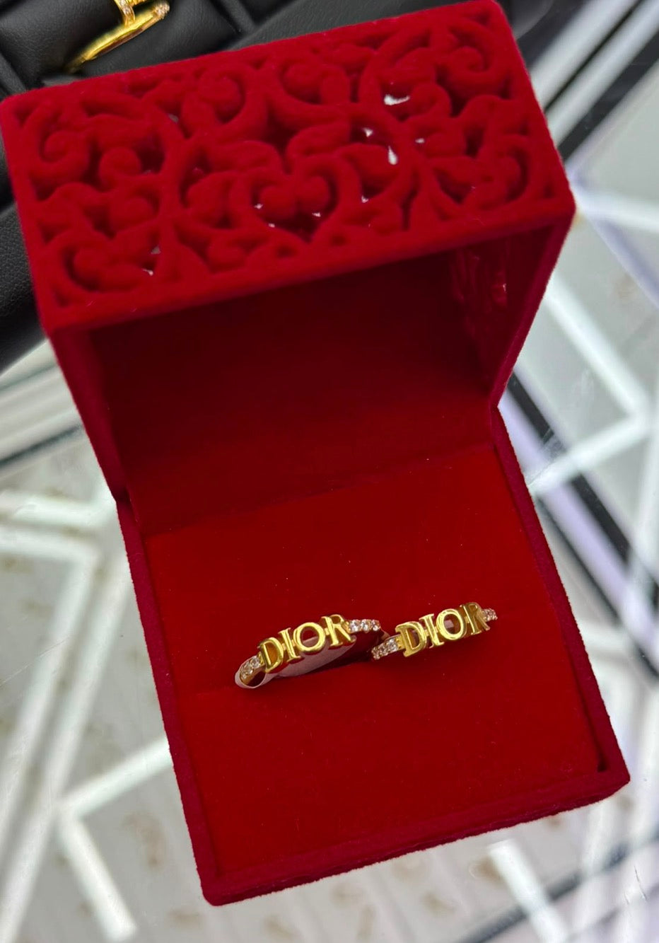 Dior Gold plated rings
