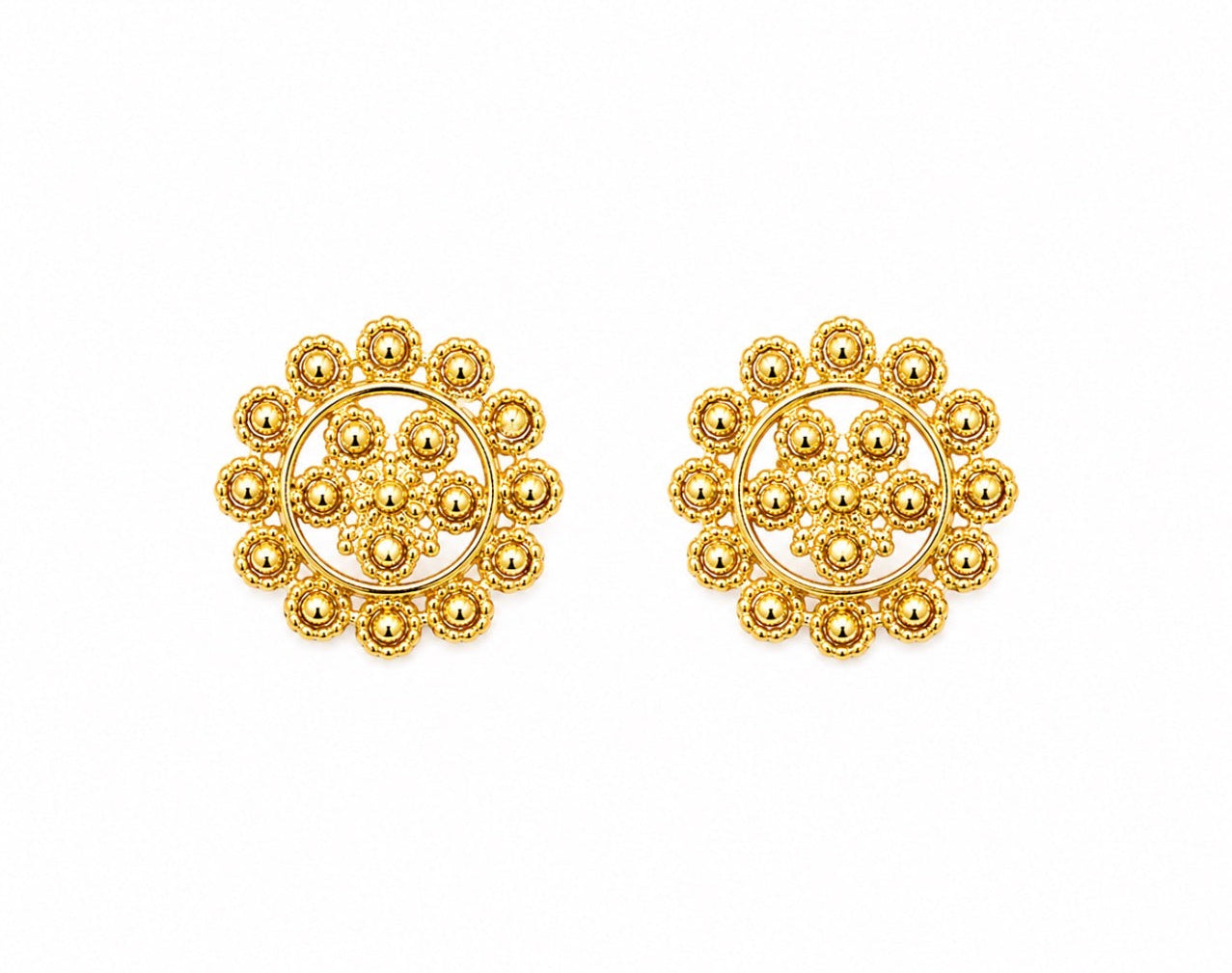 🌸 Habesha Bloom Studs