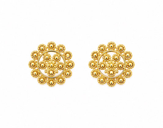 🌸 Habesha Bloom Studs