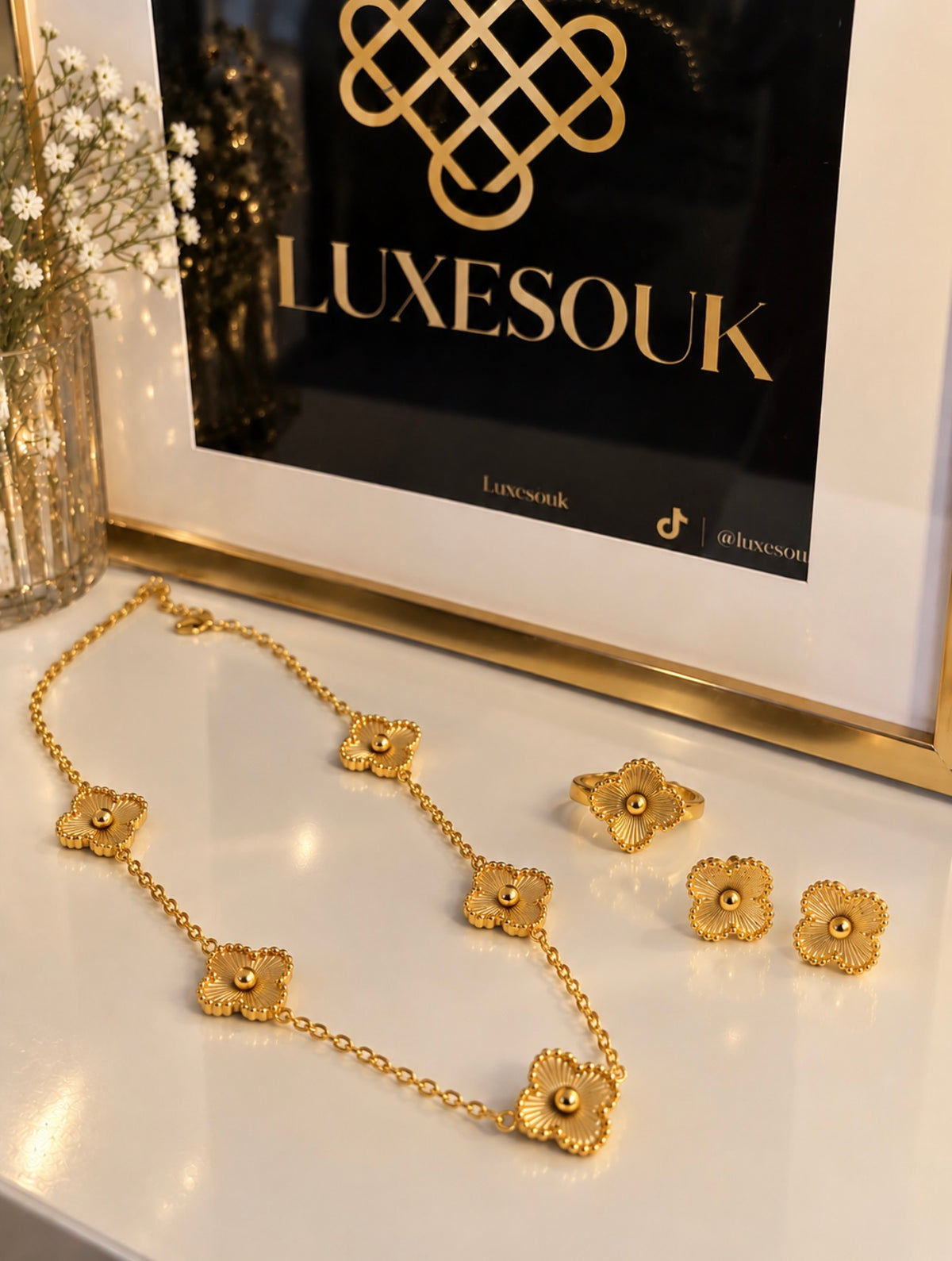 Golden Clover Set