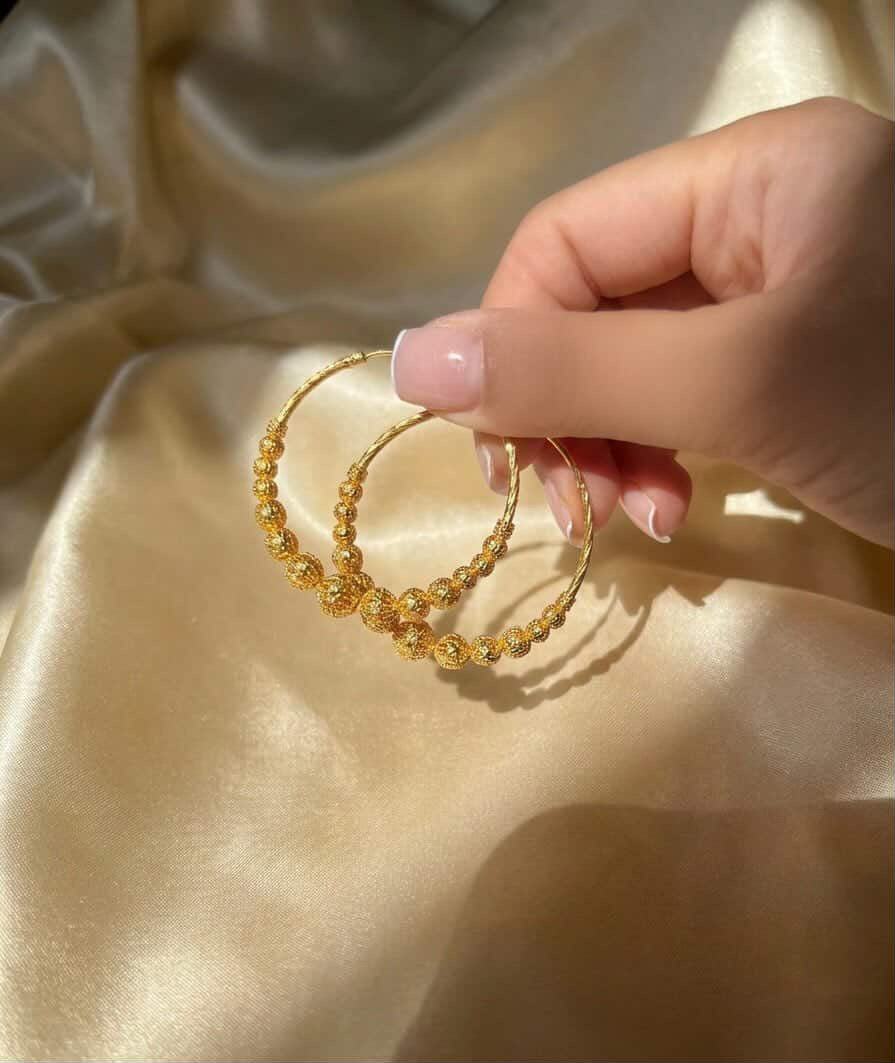 ✨Amal Luxe Hoops – Large✨