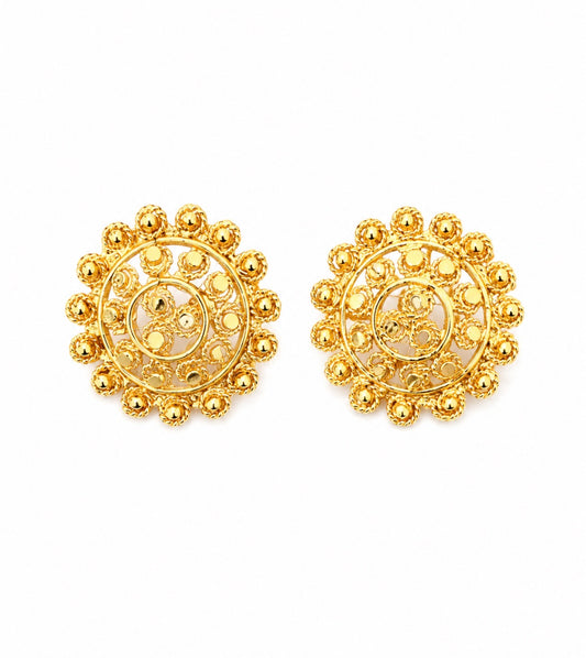 ✨ Elara Gold Studs