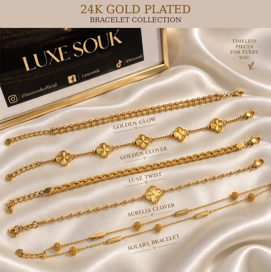 24K Gold Plated Bracelets